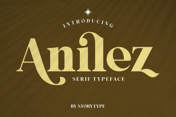 Anilez: A Serif Font for Real-World Design