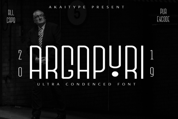 Argapuri: A Modern Display Font for Digital Marketing