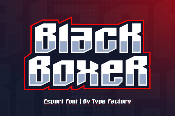 Black Boxer: A Bold Display Font for Gaming and More
