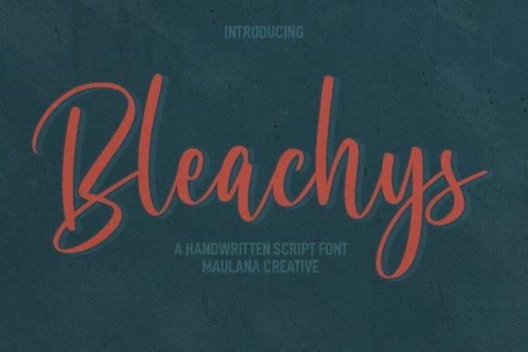Bleachys: A Font for Business Branding