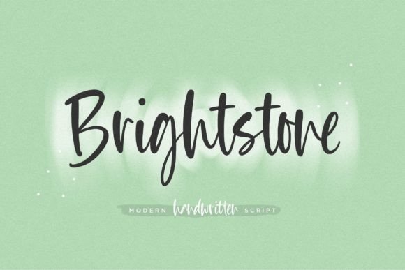 Brightstone: A Modern Handwritten Script Font