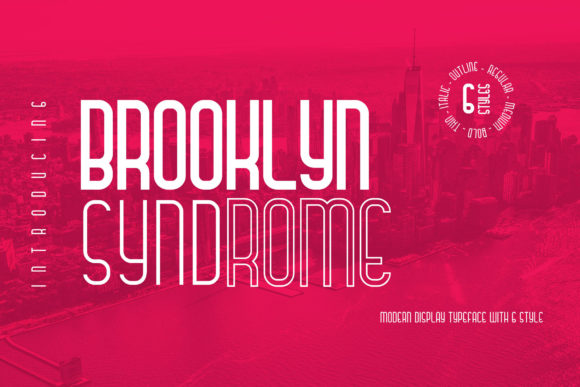 Brooklyn Syndrome Font for Creative Projects