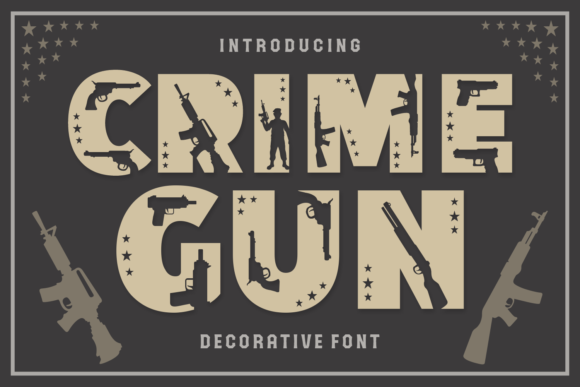 Crime Gun: A Bold Font for Business