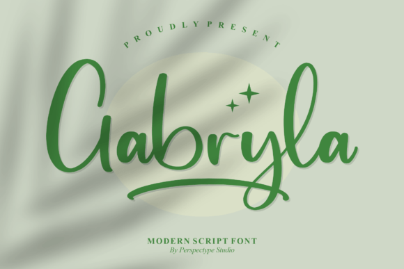 Gabryla: A Modern Handwritten Font