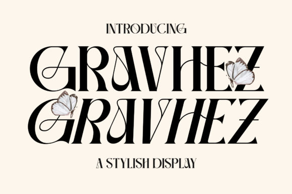 Gravhez: A Font for Elegant Branding