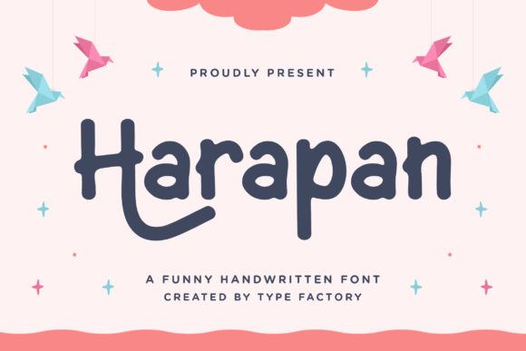 Harapan: A Fun Handwritten Font for Marketers