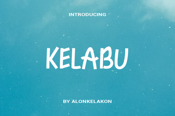 Kelabu: A Modern Display Font for Elegant Design