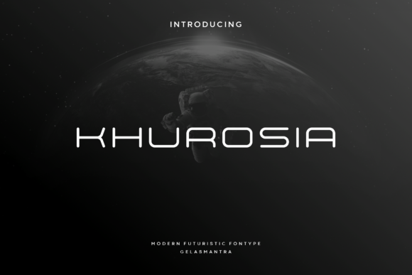 Khorusia: A Futuristic Font for Modern Brands