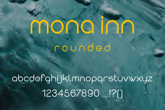 Mona Inn: A Modern Font for Creative Makers