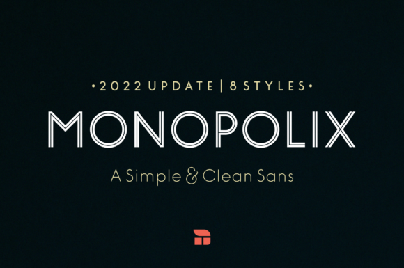 Monopolix: A Modern Font for Impactful Design