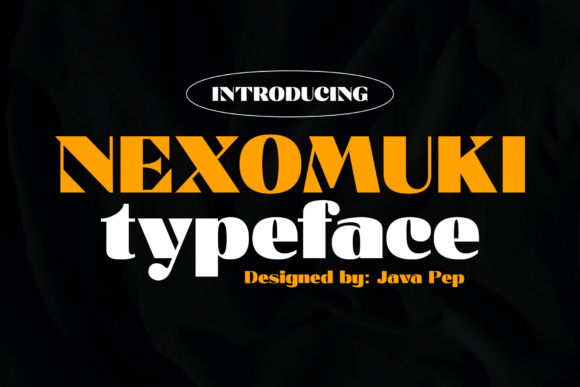 Nexomuki: A Bold Sans Serif for Modern Campaigns