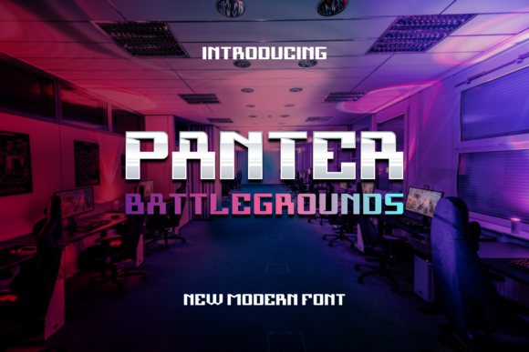 Panter Font: A Bold Serif Display Typeface for Digital Branding