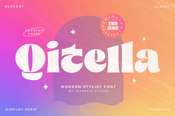 Qitella: A Bold Serif Font for Creative Campaigns