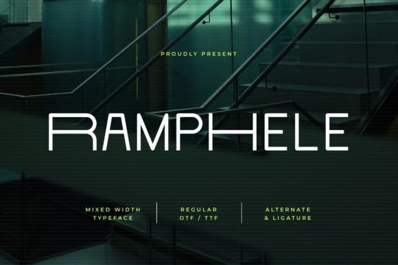 Ramphele: A Modern Typeface for Web Design