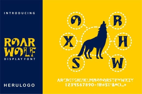 Roar Wolf: A Bold Font for Web Design