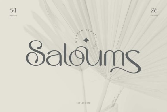 Saloums: A Serif Font for Real Projects
