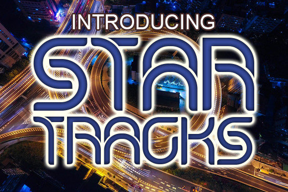 Star Tracks: A Futuristic Font for Web Design
