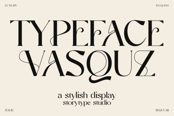 Vasquz: A Serif Font for Elegant Web Design