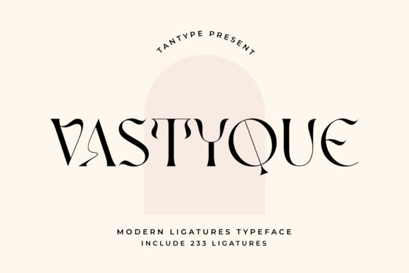 Vastyque: A Modern Serif Font for Web Design