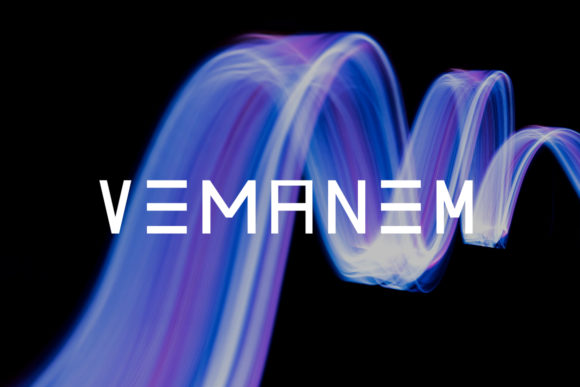 Vemanem: A Modern Display Font