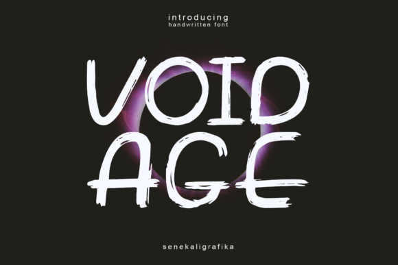 Void Age: A Bold Font for Digital Design